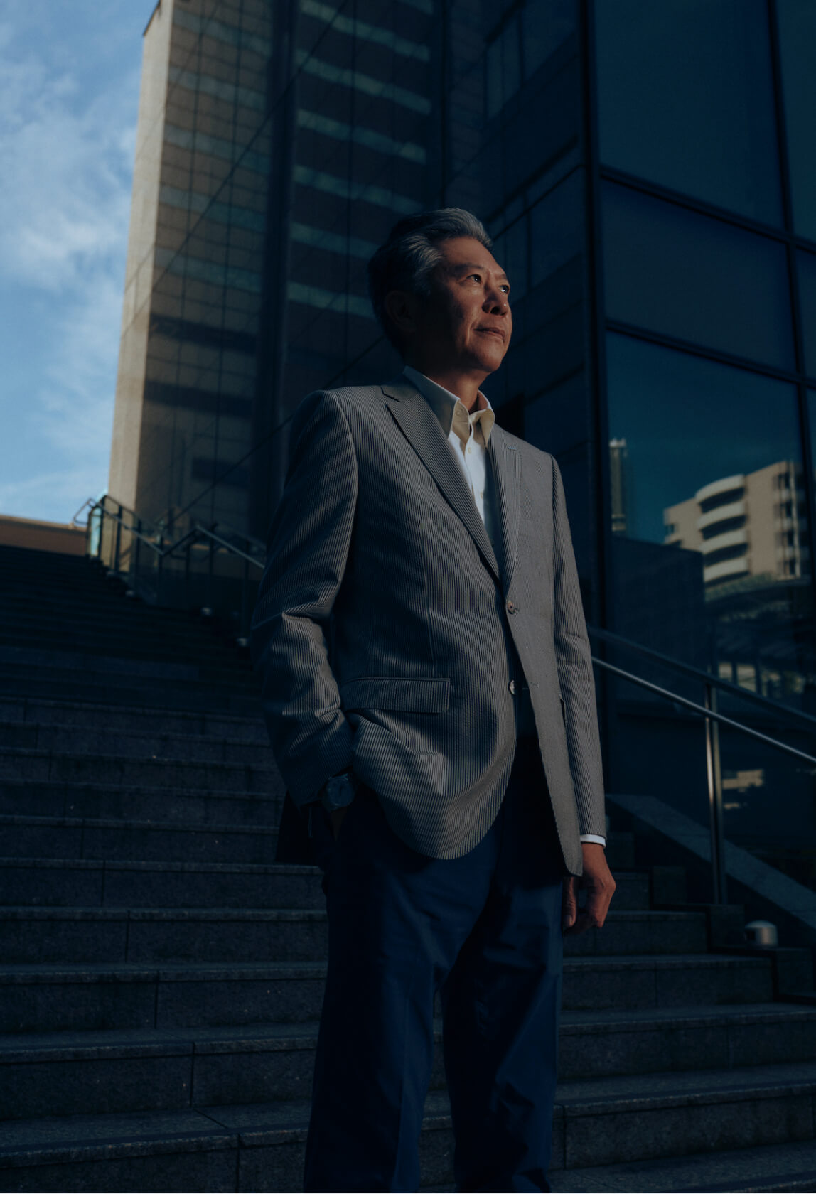 Photo of Suntory EVP and COO Nobuhiro Torii at Suntory World Headquarters