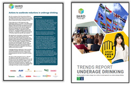 Joint Decleration of digintal media (2018), Trend report of underage drinking (2019)