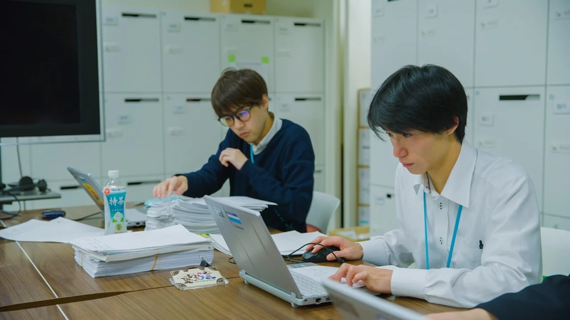 Collaborative Center members working at their computers